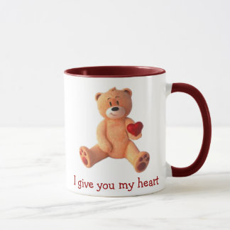 I give you my heart mug