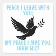 I give you my peace