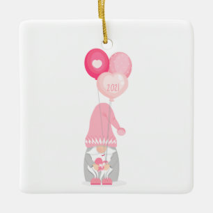 I Gnome You No Matter What Ceramic Ornament