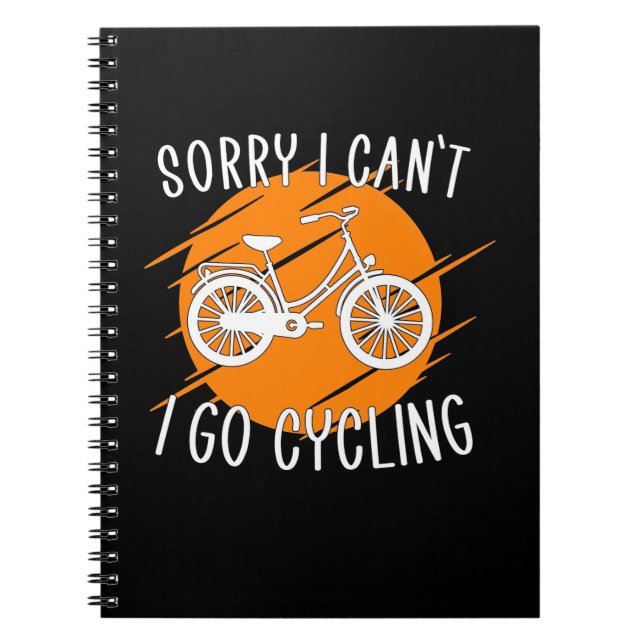I Go Cycling Notebook (Front)