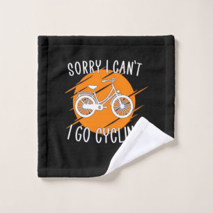 I Go Cycling Wash Cloth