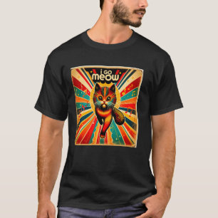 I Go Meow - Funny Cat Singing Meme Design T-Shirt