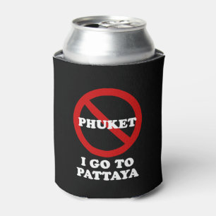 I GO TO PATTAYA CAN COOLER