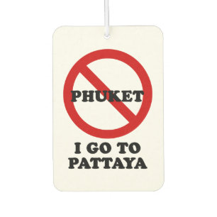 I GO TO PATTAYA CAR AIR FRESHENER