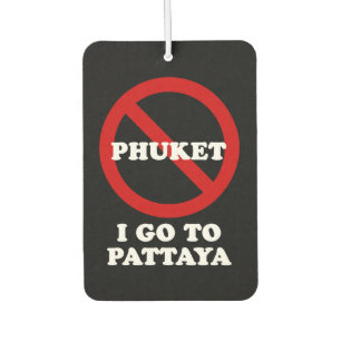 I GO TO PATTAYA CAR AIR FRESHENER