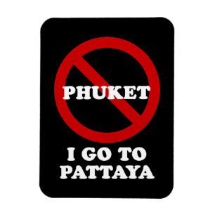 I GO TO PATTAYA MAGNET
