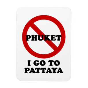I GO TO PATTAYA MAGNET