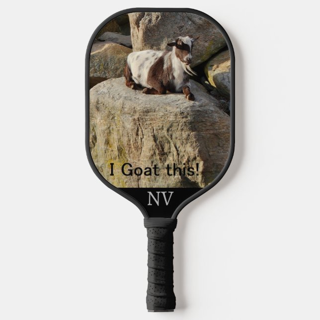 "I Goat this! Nevada" Pickleball Paddle (Front)