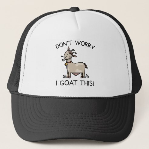 Funny Goat Hats & Caps | Zazzle UK