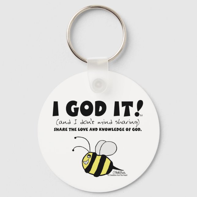 I GOD IT! KEY RING (Front)