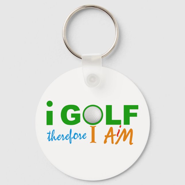 I GOLF keychain (Front)