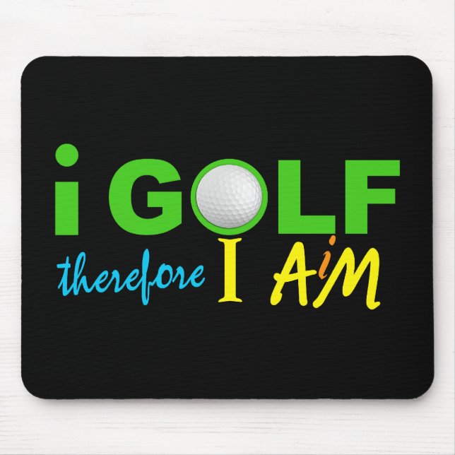 I GOLF mousepad (Front)