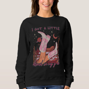 I Got A Little Drawl In My Y'all Outlaw Music Cowg Sweatshirt