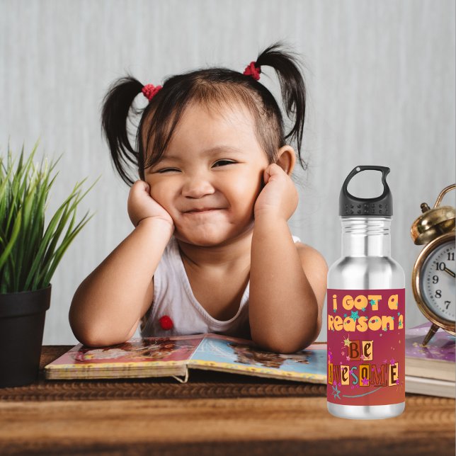 I Got A Reason 2 Be Awesome 532 Ml Water Bottle (Creator Uploaded)