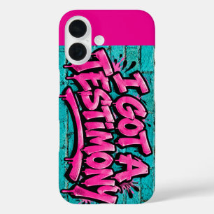 I got a testimony iPhone 16 case