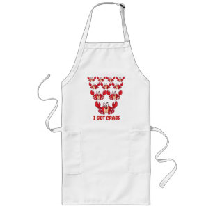 I Got Crabs Long Apron