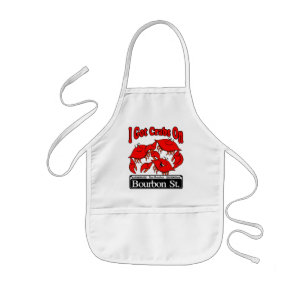 I Got Crabs On Bourbon St. Kids Apron