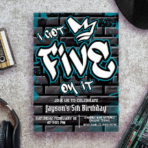 I got Five on it - Boy 5th Birthday