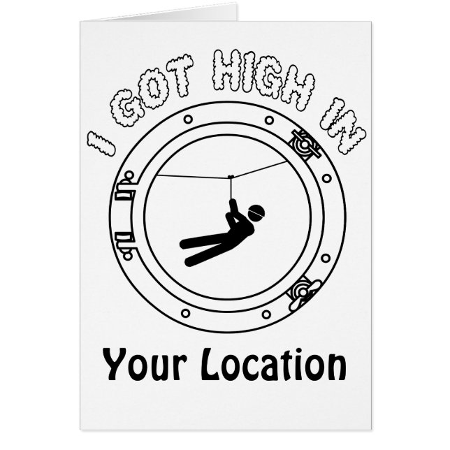 I Got High - Zipline (Front)