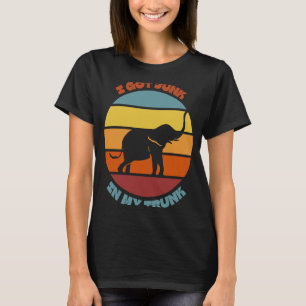 I Got Junk In My Trunk Elephant Body Positivity Re T-Shirt