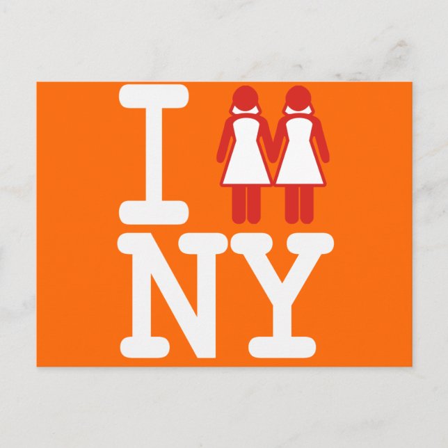 I GOT MARRIED IN NY WOMEN -.png Announcement Postcard (Front)