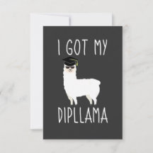 I Got My Dipllama Graduation Llama Pun