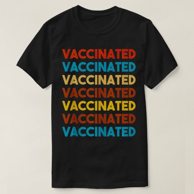I Got My Shot Jab Pro Vaccine Supporter Vaccinated T-Shirt (Design Front)