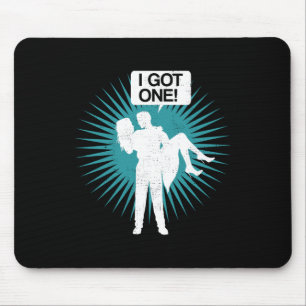I Got One Funny Bachelor Party Bride Groom Gift De Mouse Mat