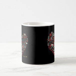 I got stronger - Heart Coffee Mug