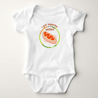 I got superior mtDNA Baby Bodysuit