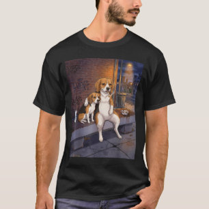 I Got That Dog In Me Funny Beagle Smoking Beer Mem T-Shirt