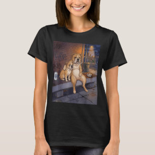 I Got That Dog In Me Funny Bulldog Smoking Beer Me T-Shirt