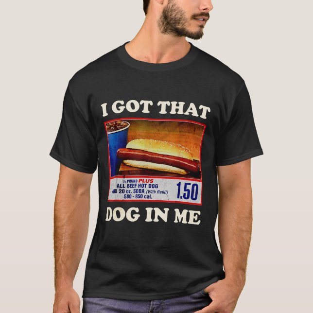 I Got That Dog In Me Funny Combo 4th Of July Vinta T-Shirt (Front)