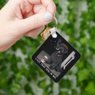 I Got That Dog In Me, Funny Kerry Blue Terrier Key Ring