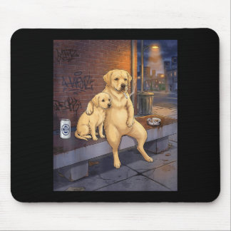 I Got That Dog In Me Funny Labrador Retriever Smok Mouse Mat