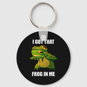I Got That Frog In Me Key Ring