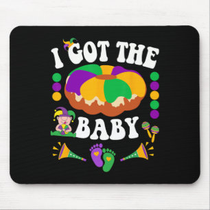 I Got The Byby Cute Happy Mardi Gras Carnival Mouse Mat
