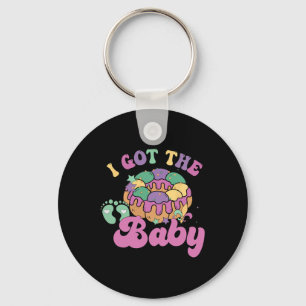 I Got The Byby Funny Mardi Gras Louisiana Carnival Key Ring