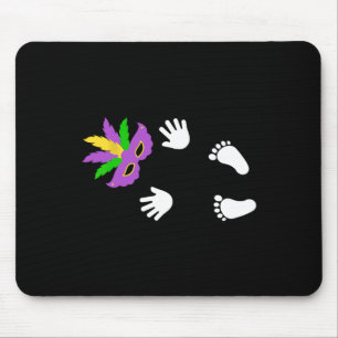 I Got The Byby Happy Mardi Gras Carnival Mouse Mat
