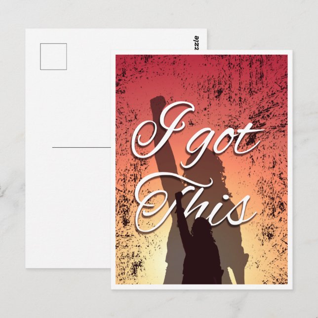 I Got This | Celebrating Women's Strength Triumph  Postcard (Front/Back)