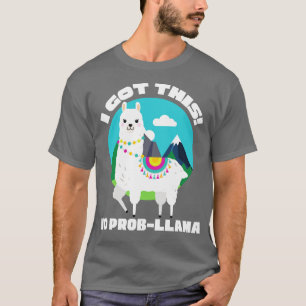 I Got This No Prob Llama Funny Vintage No Problem T-Shirt