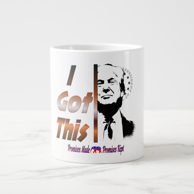I Got This (Promises Made, Promises Kept) Large Coffee Mug (Front)