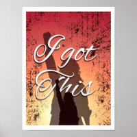 I Got This | Sunset Triumphant Women Silhouettes