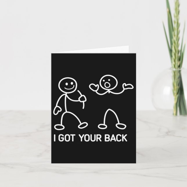 I Got Your Back  Card (Front)