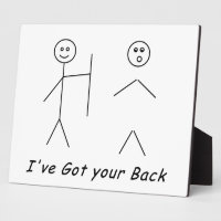 I got your Back Plaque