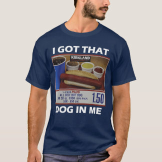 I Gothat Dog In Me Funny Hot Dog Pullover vintage