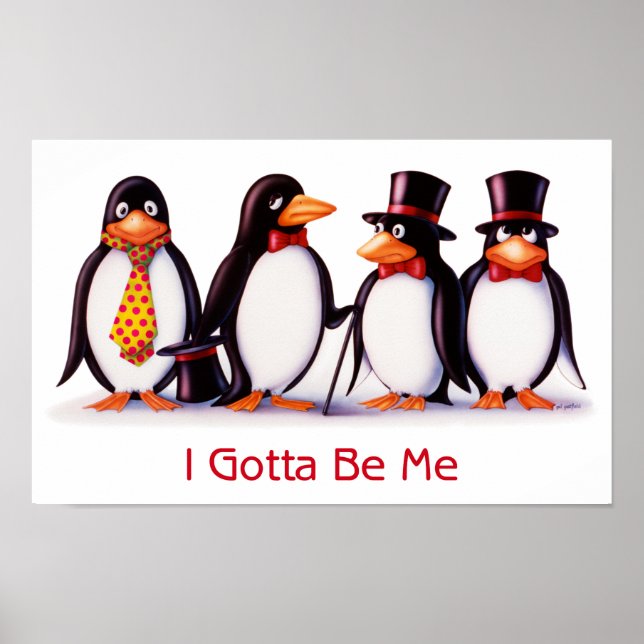 I Gotta Be Me poster (Front)