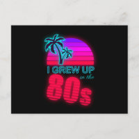 I Grew Up In The 80s 1980 Vintage 80s Lover 80s