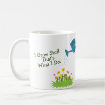 I Grow Stuff, Fun Gardener Gift Mug