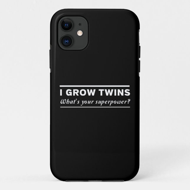 I Grow Twins Case-Mate iPhone Case (Back)